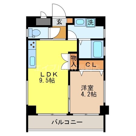 Residence玉園の物件間取画像